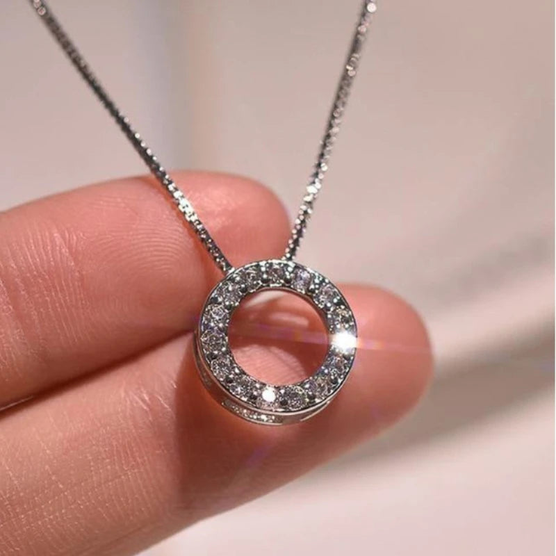 Circle Pendant Necklace